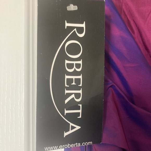 NWT Roberta Iridescent Prom Dress - Picture 5 of 14